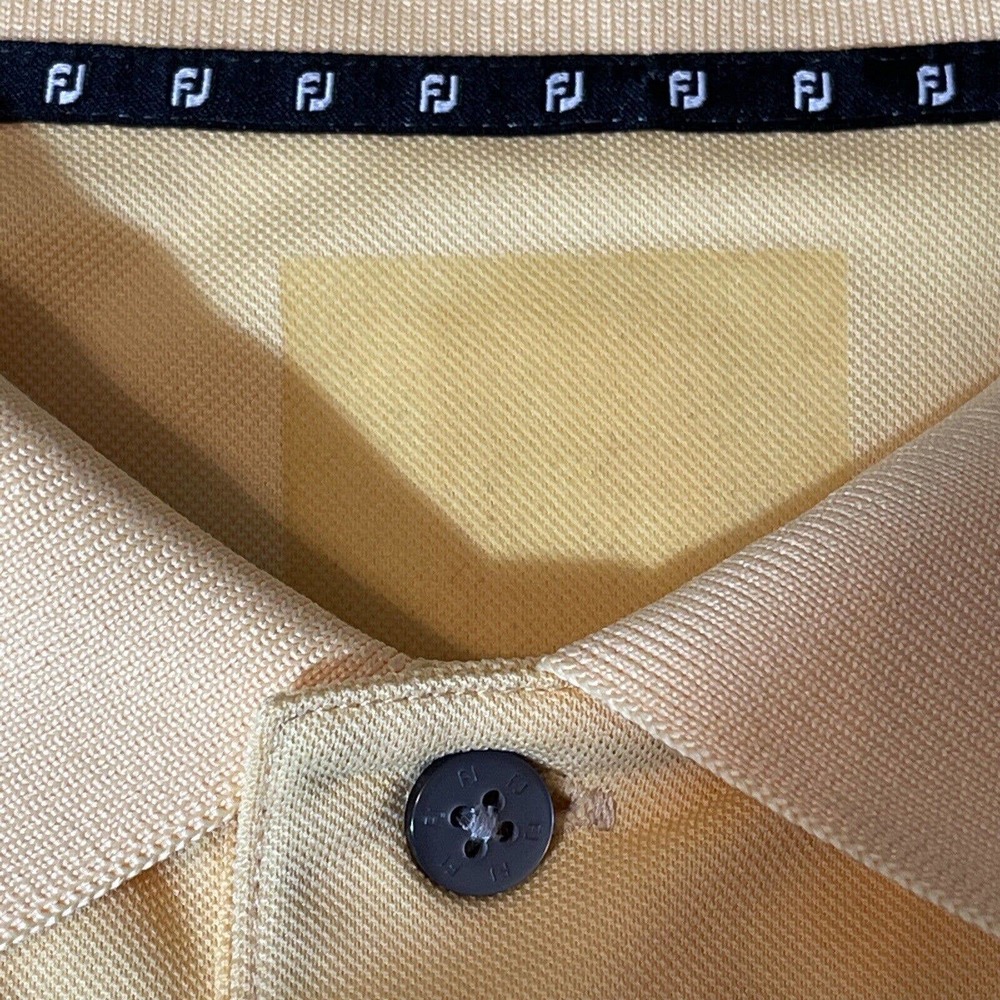 FOOTJOY Men’s 2XL Polo Yellow - Picture 7 of 10